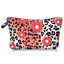 Load image into Gallery viewer, Leopard Print Animal Print Makeup Bag Women's Multifunctional Hand-held Bag Toiletry Bag Portable Storage Bag

