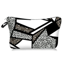 Load image into Gallery viewer, Leopard Print Animal Print Makeup Bag Women's Multifunctional Hand-held Bag Toiletry Bag Portable Storage Bag
