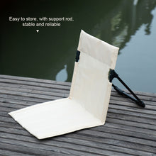 Load image into Gallery viewer, Outdoor Camping Portable Lazy Picnic Beach Chair Park Lawn Leisure with Backrest Folding Chair

