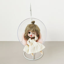 Load image into Gallery viewer, Cute Cotton Doll Hammock Hamster Decoration 6/8 Swing 20cm Cotton Hammock Mini Pocket Figurine Scene
