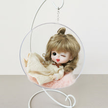 Load image into Gallery viewer, Cute Cotton Doll Hammock Hamster Decoration 6/8 Swing 20cm Cotton Hammock Mini Pocket Figurine Scene
