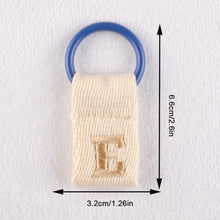 Load image into Gallery viewer, Macaron Color 26 English Letter Hanger with DIY Initial Name Keychain Luggage Bag Pendant
