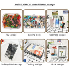 Load image into Gallery viewer, PVC Transparent Travel Storage Bag Set Digital Toiletries Cosmetics Packaging Storage Bag Clothes Shoes Storage Bag
