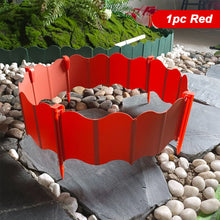 Load image into Gallery viewer, Fence with Ground Nails Garden Fence Plastic Courtyard Decorative Fence Outdoor Plug-in Fence Garden Supplies
