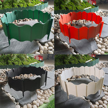 Load image into Gallery viewer, Fence with Ground Nails Garden Fence Plastic Courtyard Decorative Fence Outdoor Plug-in Fence Garden Supplies
