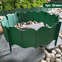 Load image into Gallery viewer, Fence with Ground Nails Garden Fence Plastic Courtyard Decorative Fence Outdoor Plug-in Fence Garden Supplies
