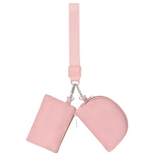 Load image into Gallery viewer, Wrist Bag Portable Mini Fashion Color Blocked Coin Purse Nylon Waterproof Storage Key Bag Coin Purse
