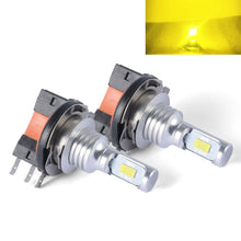 Load image into Gallery viewer, Pair Car H15 LED Bulb Headlight Fog Light High Beam Day Driving Running Light 12V 6000K 3570 CSP White Auto Lamp
