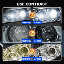Load image into Gallery viewer, 50g Car Headlight Restoration Polishing Kits Headlamp Scratch Remover Repair Cleaning Paste with Sponge
