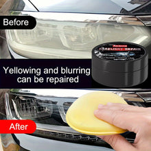 Load image into Gallery viewer, 50g Car Headlight Restoration Polishing Kits Headlamp Scratch Remover Repair Cleaning Paste with Sponge

