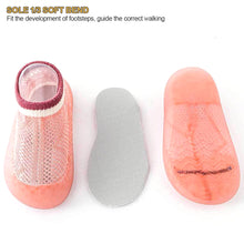 Load image into Gallery viewer, Spring and Summer Baby Toddler Shoes Non-slip Baby Mesh Breathable Indoor Soft Bottom Shoes Children's Socks Shoes
