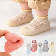 Load image into Gallery viewer, Spring and Summer Baby Toddler Shoes Non-slip Baby Mesh Breathable Indoor Soft Bottom Shoes Children's Socks Shoes
