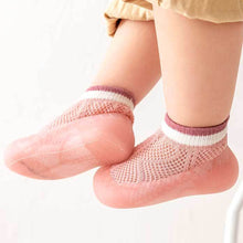 Load image into Gallery viewer, Spring and Summer Baby Toddler Shoes Non-slip Baby Mesh Breathable Indoor Soft Bottom Shoes Children's Socks Shoes
