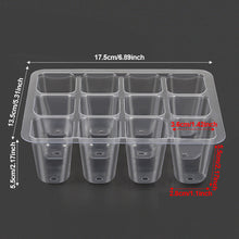 Load image into Gallery viewer, 6/12 Holes Seedlings Trays Seed Starter Tray Adjustable Ventilation Humidity Seedlings Germination Tray For Seeds Growing Starting
