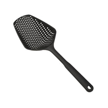 Load image into Gallery viewer, 1Pcs Scoop Colander Kitchen Strainer Scoop Food Drain Shovel Nylon Slotted Skimmer with Handle for Kitchen Cooking Baking Drain
