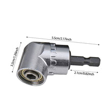 Load image into Gallery viewer, 105 Degree Turning Screwdriver Joint Electric Drill Corner Attachment Extension Socket Screwdriver Head Tool
