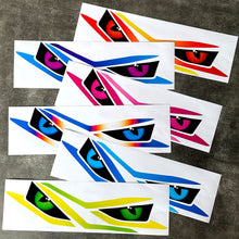 Load image into Gallery viewer, Pair Motorcycle Headlight Stickers Moto Head Light Eyes Tint Decorative Accessories Transparent Decals For Honda PCX160 PCX 160
