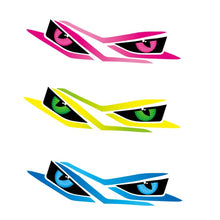 Load image into Gallery viewer, Pair Motorcycle Headlight Stickers Moto Head Light Eyes Tint Decorative Accessories Transparent Decals For Honda PCX160 PCX 160
