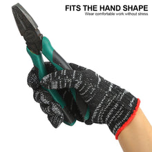 Load image into Gallery viewer, 1/12Pair Cotton Wear Resistant Work Gloves Hand Glove Safety String Knit Grip Men Women Gloves for BBQ Thicker Knitted Cut Repair
