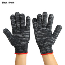 Load image into Gallery viewer, 1/12Pair Cotton Wear Resistant Work Gloves Hand Glove Safety String Knit Grip Men Women Gloves for BBQ Thicker Knitted Cut Repair
