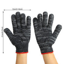 Load image into Gallery viewer, 1/12Pair Cotton Wear Resistant Work Gloves Hand Glove Safety String Knit Grip Men Women Gloves for BBQ Thicker Knitted Cut Repair
