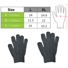 Load image into Gallery viewer, 1Pc Level 5 HPPE Anti-Cut Gloves Cut Resistant Gloves Safety Cut Proof Stab Resistant Stainless Steel Wire Metal Mesh Kitchen Butcher Safety Glove
