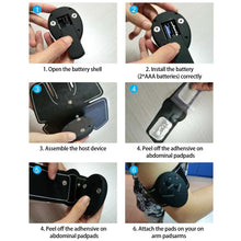 Load image into Gallery viewer, EMS Exercise Muscle Stimulator Hip Trainer Muscle Toner Body Slimming Massager Fitness Equipment for Men Woman Abdomen Arm Leg Home
