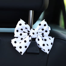 Load image into Gallery viewer, Cute Bowknot Car Seat Headrest Hooks Storage Hanger Back Seat Organizer Holder Auto Interior Accessories Hook
