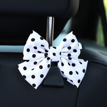 Load image into Gallery viewer, Cute Bowknot Car Seat Headrest Hooks Storage Hanger Back Seat Organizer Holder Auto Interior Accessories Hook
