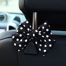 Load image into Gallery viewer, Cute Bowknot Car Seat Headrest Hooks Storage Hanger Back Seat Organizer Holder Auto Interior Accessories Hook
