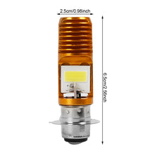Load image into Gallery viewer, H6 Motorcycle LED Headlight Motorcycle Scooter Light Double Sided Spotlights Motor DRL Lights Alloy Super Bright Light Lamp
