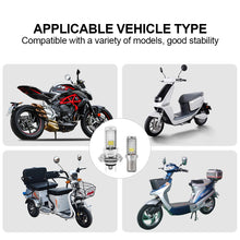 Load image into Gallery viewer, Motorcycle LED Headlight H4 H6 BA20D COB Headlight Led Motorcycle Scooter Light Super Bright Light lamp Moto DRL Lights
