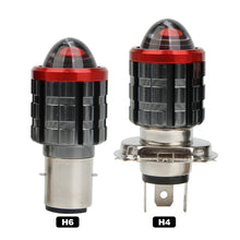 Load image into Gallery viewer, H6 BA20D Motorcycle LED Headlight 3570 Chips High Low Beam Scooter Motorbike H4 HS1 Headlamp Yellow White Fog Lights
