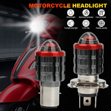 Load image into Gallery viewer, H6 BA20D Motorcycle LED Headlight 3570 Chips High Low Beam Scooter Motorbike H4 HS1 Headlamp Yellow White Fog Lights

