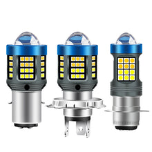 Load image into Gallery viewer, P15d BA20d H6 Motorcycle Led Headlight Led H4 Motorcycle Light Headlight With Lens Moto Signal Lamp Hi Lo Beam Fog Lamp 12v 24v 6000k

