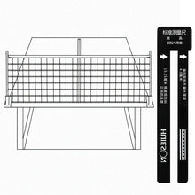 Load image into Gallery viewer, 1PC ABS Table Tennis Table Standard Measuring Ruler Measuring Mesh High Sponge Rubber Sheet Thickness Table Tennis Accessories

