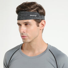 Load image into Gallery viewer, 1PC Outdoor Sports Widened Sweatband High Elastic Tail Band Design Cycling Fitness Running Ice Silk Breathable Headband
