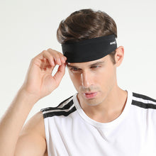 Load image into Gallery viewer, 1PC Outdoor Sports Widened Sweatband High Elastic Tail Band Design Cycling Fitness Running Ice Silk Breathable Headband
