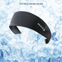 Load image into Gallery viewer, 1PC Outdoor Sports Widened Sweatband High Elastic Tail Band Design Cycling Fitness Running Ice Silk Breathable Headband
