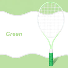 Load image into Gallery viewer, 21" Children's Macaron Tennis Racquet Iron Alloy Material Wear-Resistant Durable Beginner Tennis Trainer
