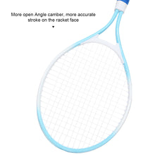 Load image into Gallery viewer, 21" Children's Macaron Tennis Racquet Iron Alloy Material Wear-Resistant Durable Beginner Tennis Trainer
