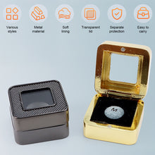 Load image into Gallery viewer, 1PC Billiard Cue Tip Storage Box With Transparent Visible Window Anti-Fouling Anti-Collision Metal Protective Box Billiard Accessories

