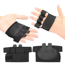 Load image into Gallery viewer, 1Pair Sports Half Finger Hand Protection Anti-Slip Wear-Resistant Weight Lifting Dumbbell Strength Training Sport Ware
