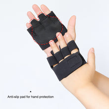 Load image into Gallery viewer, 1Pair Sports Half Finger Hand Protection Anti-Slip Wear-Resistant Weight Lifting Dumbbell Strength Training Sport Ware
