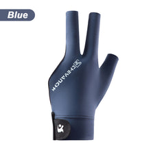 Load image into Gallery viewer, 1PC Quick-Release Three-Finger Billiard Gloves With Non-Slip Mat Mesh Fabric Splicing Design Breathable Snooker Training Gloves
