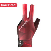Load image into Gallery viewer, 1PC Quick-Release Three-Finger Billiard Gloves With Non-Slip Mat Mesh Fabric Splicing Design Breathable Snooker Training Gloves
