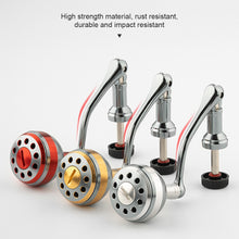 Load image into Gallery viewer, All Metal Spinning Wheel Single Rocker Arm Grip Ball DIY Modified Rocker Arm Fishing Wheel Fishing Accessories
