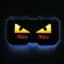 Load image into Gallery viewer, Universal Motorcycle LED Devil Eye Light License Plate Motorcycle Modification Demon Eyes Decoration
