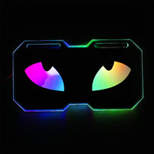 Load image into Gallery viewer, Universal Motorcycle LED Devil Eye Light License Plate Motorcycle Modification Demon Eyes Decoration
