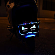 Load image into Gallery viewer, Universal Motorcycle LED Devil Eye Light License Plate Motorcycle Modification Demon Eyes Decoration
